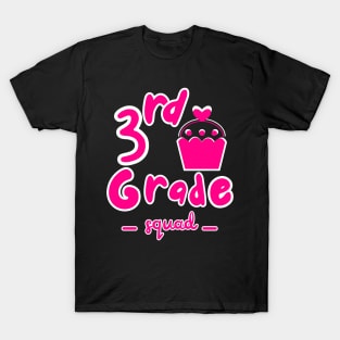 3rd grade pink cupcake T-Shirt